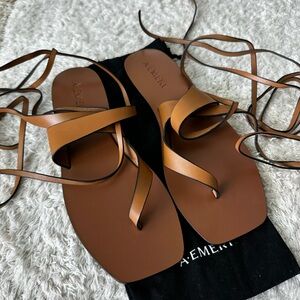 A. Emery Margaux Leather Sandals